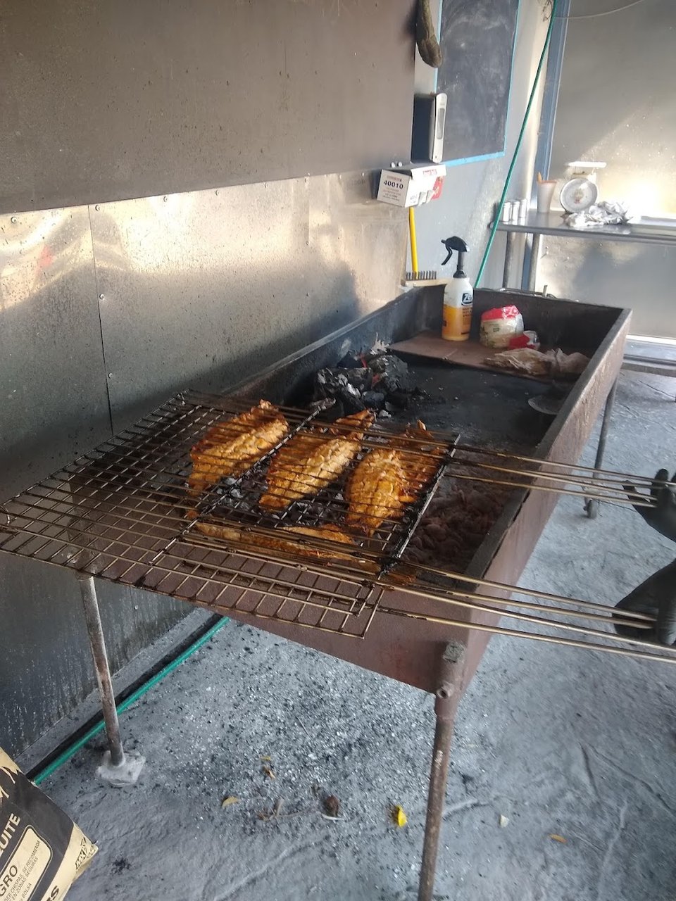 Small plates and seafood specials served hot.